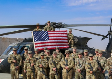 Built from the Ground Up: Task Force Nighthawk Soldiers Construct Aviation Base in Syria