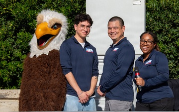 DoDEA Sigonella holds Jingle Jog 2025