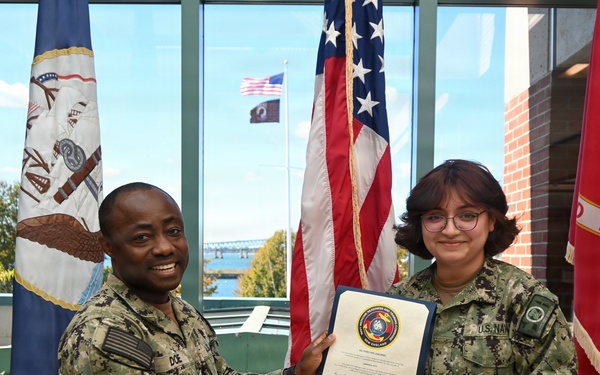Navy Medicine Readiness and Training Command New England Awards October Shipmate of the Month