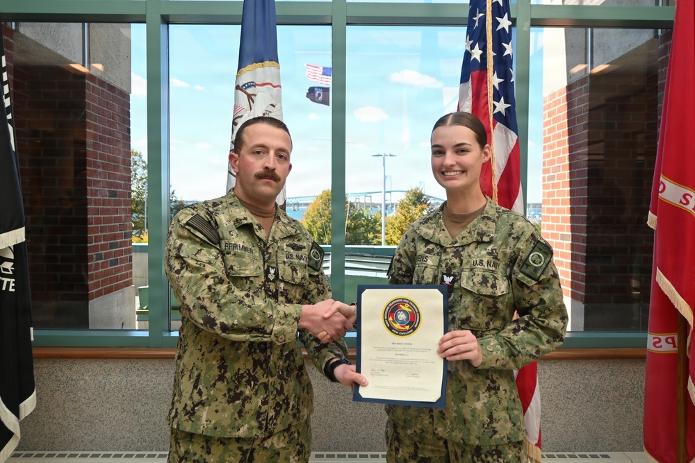 Navy Medicine Readiness and Training Command New England Awards October Shipmate of the Month