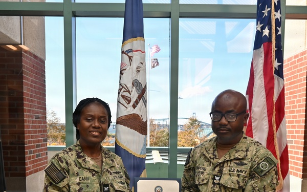 Navy Medicine Readiness and Training Command New England October Reenlistments