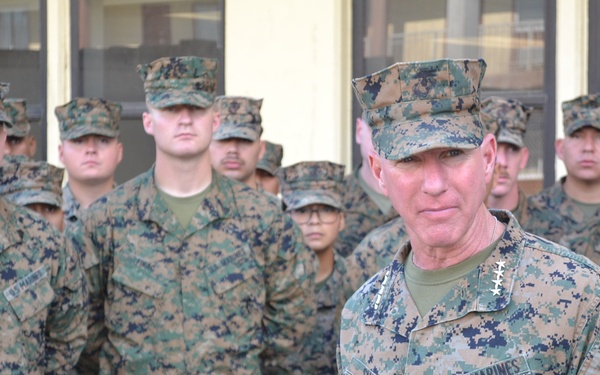 39th Commandant of the Marine Corps, General Eric M. Smith Visits Naval Station Guantanamo Bay