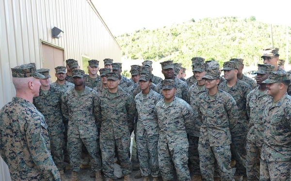 39th Commandant of the Marine Corps, General Eric M. Smith visit Naval Station Guantanamo Bay