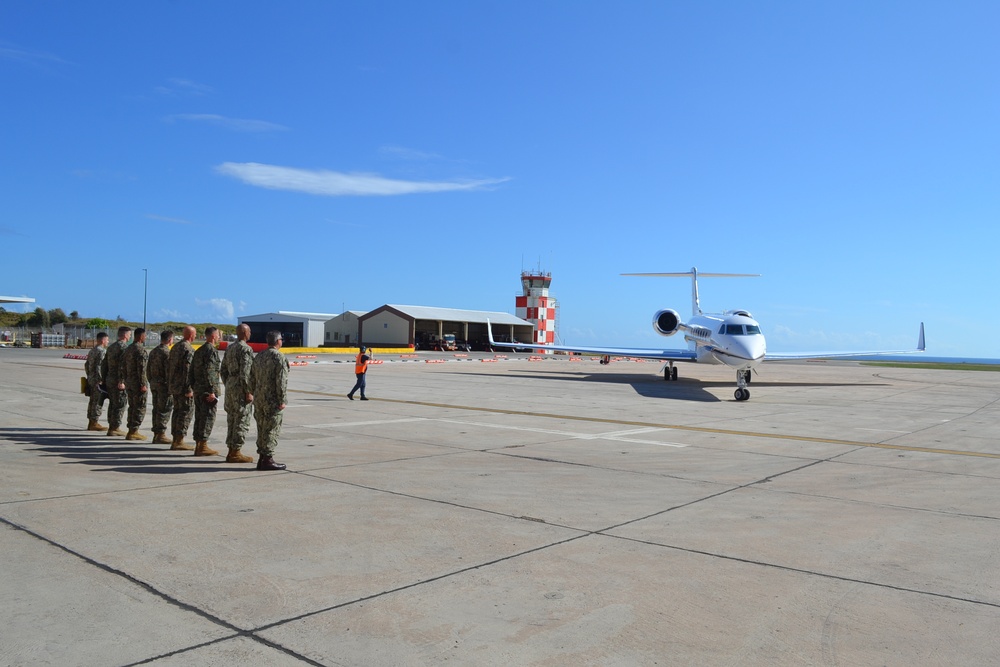 39th Commandant of the Marine Corps, General Eric M. Smith visit Naval Station Guantanamo Bay