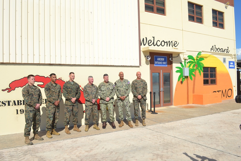 39th Commandant of the Marine Corps, General Eric M. Smith visit Naval Station Guantanamo Bay