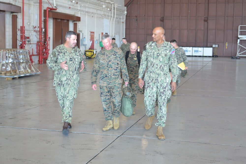 39th Commandant of the Marine Corps, General Eric M. Smith visit Naval Station Guantanamo Bay