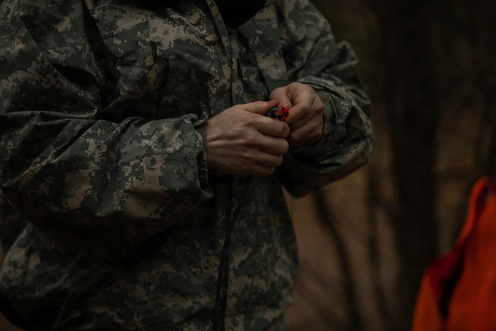 First Team Soldiers conduct demolition training in preparation for live fire exercise