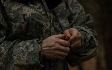 First Team Soldiers conduct demolition training in preparation for live fire exercise