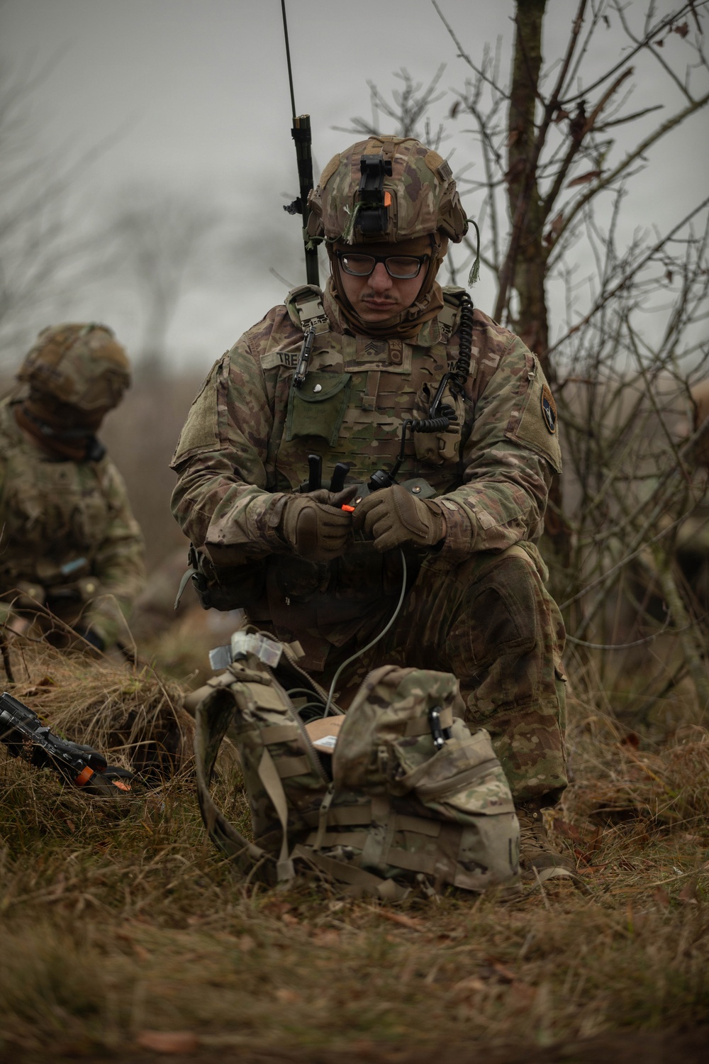 First Team Soldiers conduct demolition training in preparation for live fire exercise