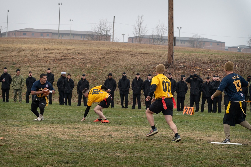 Army beats Navy at Fort Leonard Wood flag football game