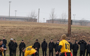 Army beats Navy at Fort Leonard Wood flag football game
