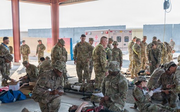 U.S. Airmen and Soldiers Sharpen Skills in Mass Casualty Training Exercise, Capable Cavalier