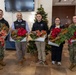 Vice President’s Residence donates wreaths to Walter Reed