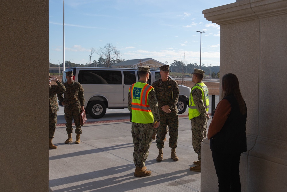 Commanding Progress: MCICOM Commander Maj Gen Woodworth Tours Camp Lejeune