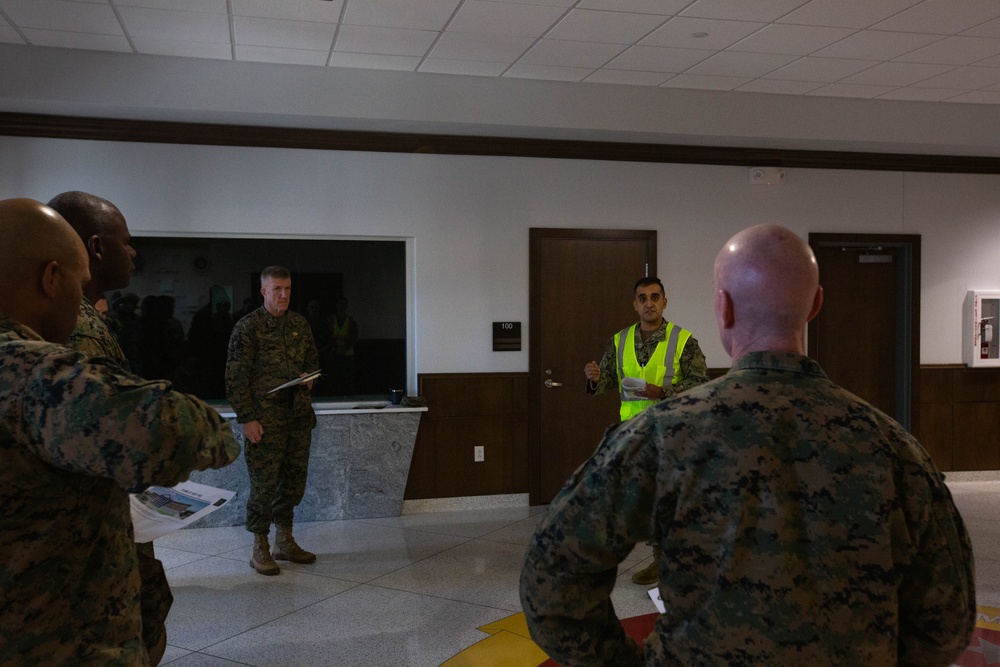 Commanding Progress: MCICOM Commander Maj Gen Woodworth Tours Camp Lejeune