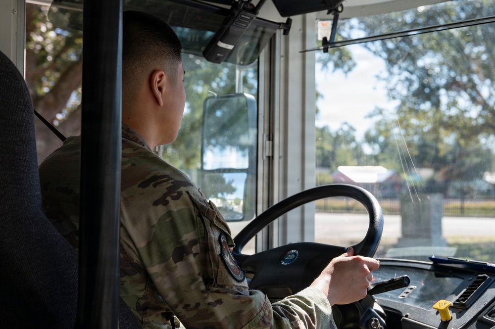 Airmen in motion: Keesler's ground transportation