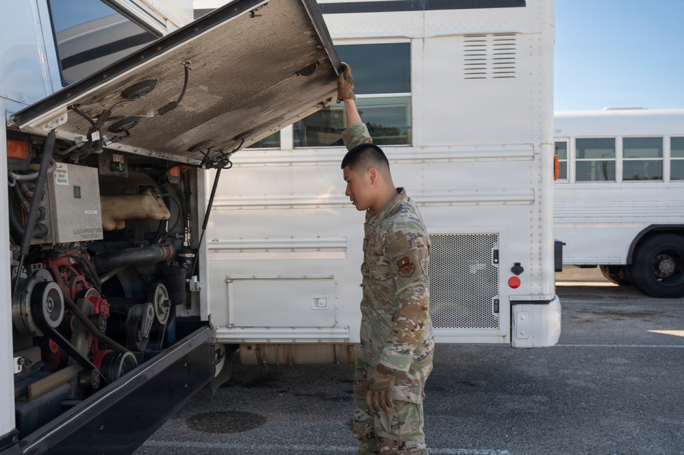 Airmen in motion: Keesler's ground transportation