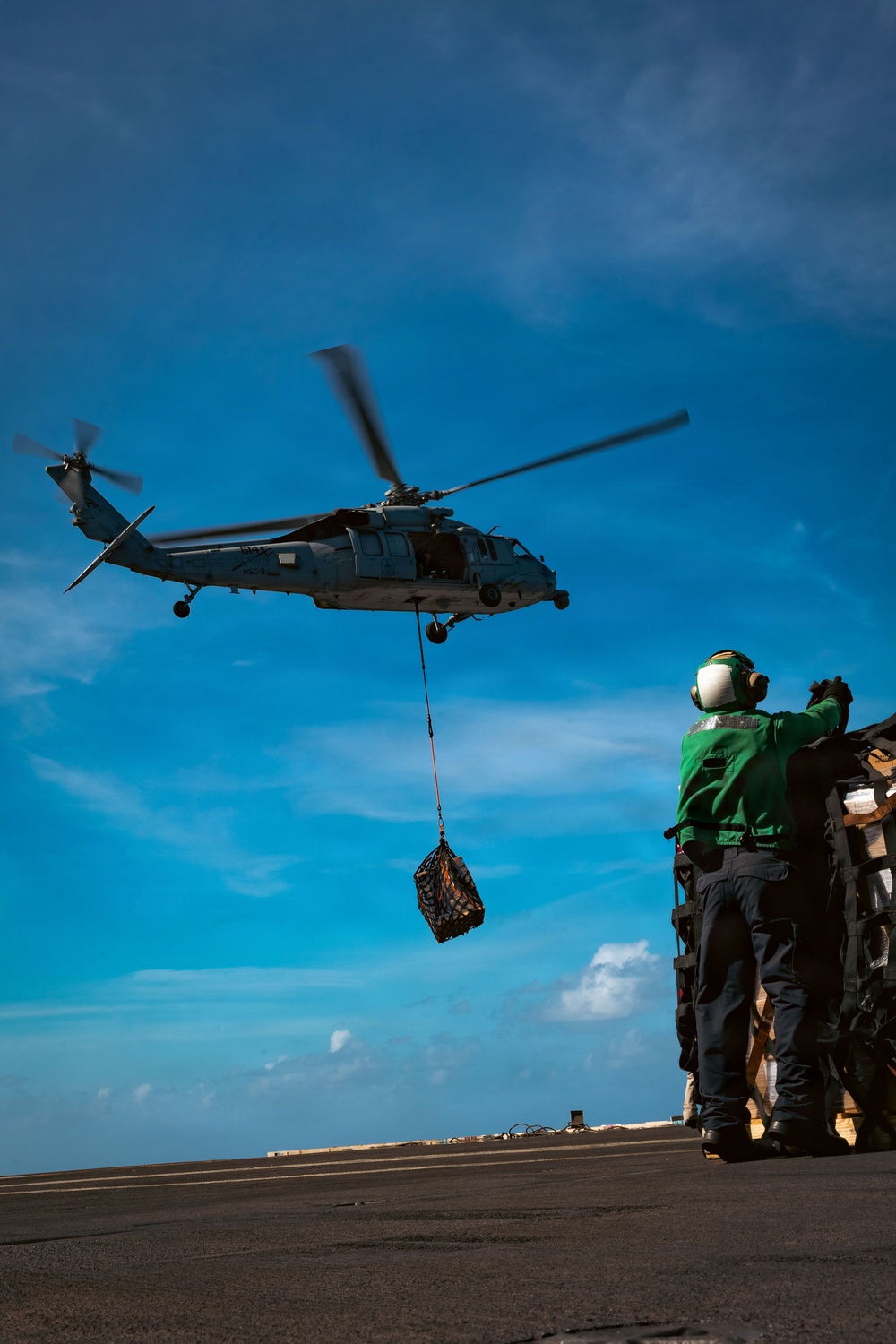 HSC-9 Replenishment-at-Sea Operations