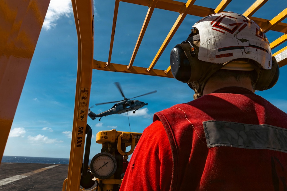 USS Gerald R. Ford (CVN 78) Replenishment-at-Sea Operations