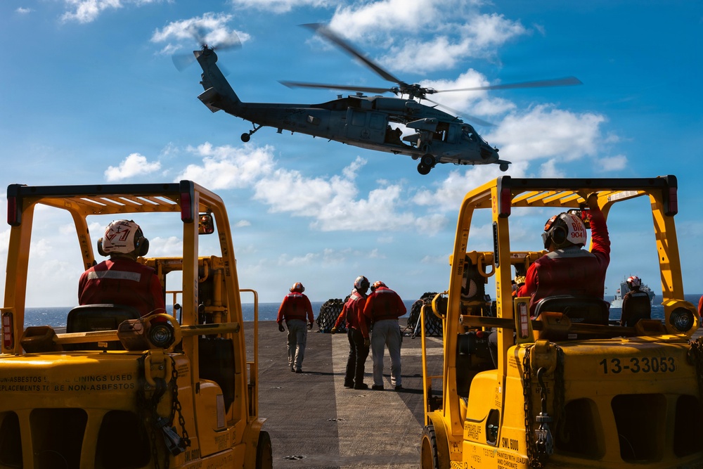 HSC-9 Replenishment-at-Sea Operations