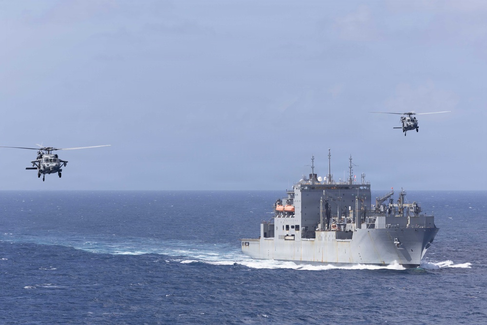 HSC-9 Replenishment-at-Sea Operations