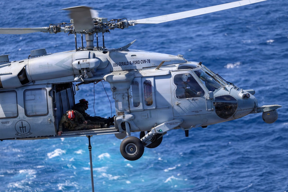 HSC-9 Replenishment-at-Sea Operations