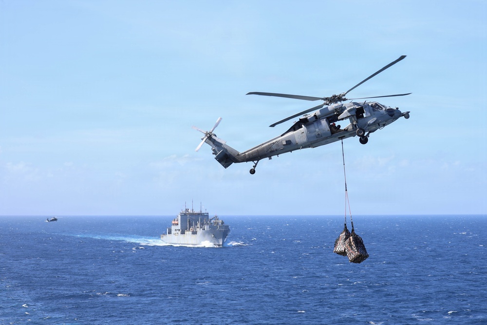 HSC-9 Replenishment-at-Sea Operations