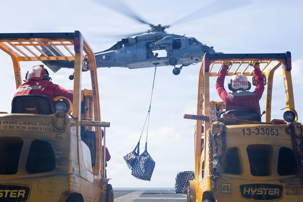 HSC-9 Replenishment-at-Sea Operations