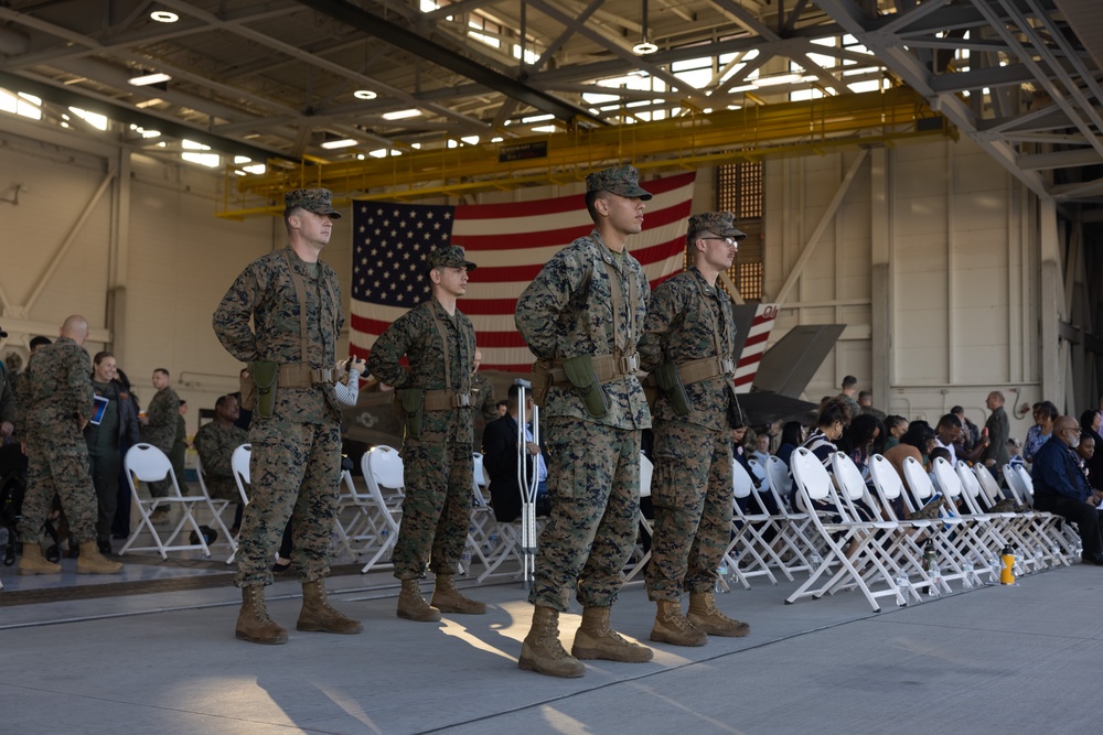 Marine Fighter Attack Squadron 211 Change of Command Ceremony