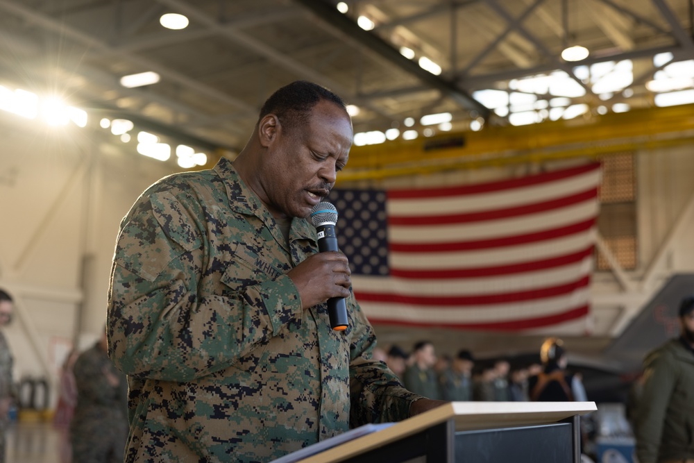 Marine Fighter Attack Squadron 211 Change of Command Ceremony