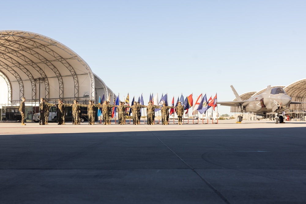 Marine Fighter Attack Squadron 211 Change of Command Ceremony