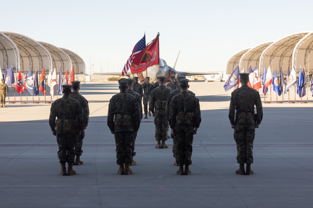 Marine Fighter Attack Squadron 211 Change of Command Ceremony