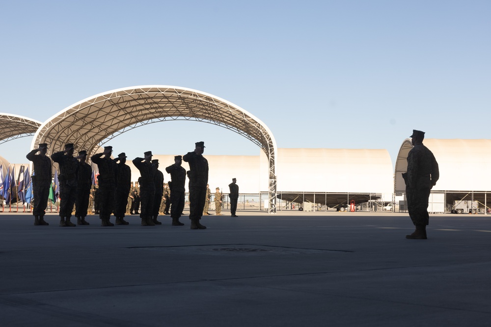 Marine Fighter Attack Squadron 211 Change of Command Ceremony