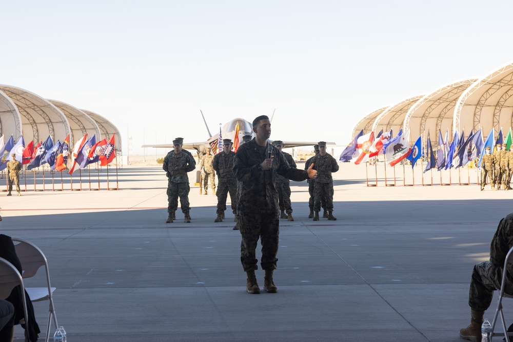 Marine Fighter Attack Squadron 211 Change of Command Ceremony