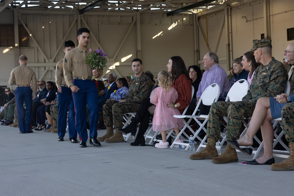 Marine Fighter Attack Squadron 211 Change of Command Ceremony