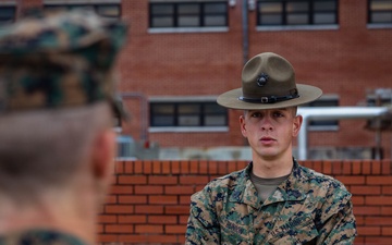 1st Battalion Drill Master Teaches Drill