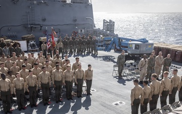 22nd MEU(SOC) | USS Fort Lauderdale Corporals Course Graduation