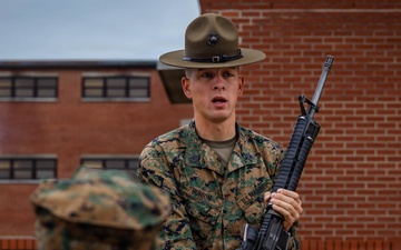 1st Battalion Drill Master Teaches Drill