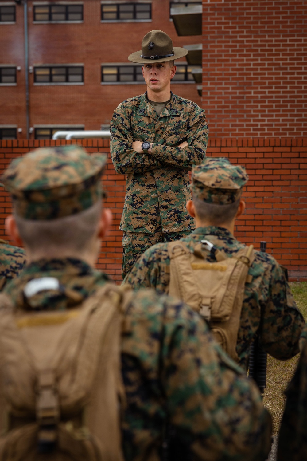 1st Battalion Drill Master Teaches Drill