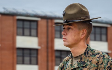 1st Battalion Drill Master teaches Drill