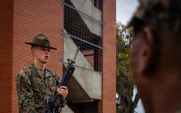 1st Battalion Drill Master Teaches Drill