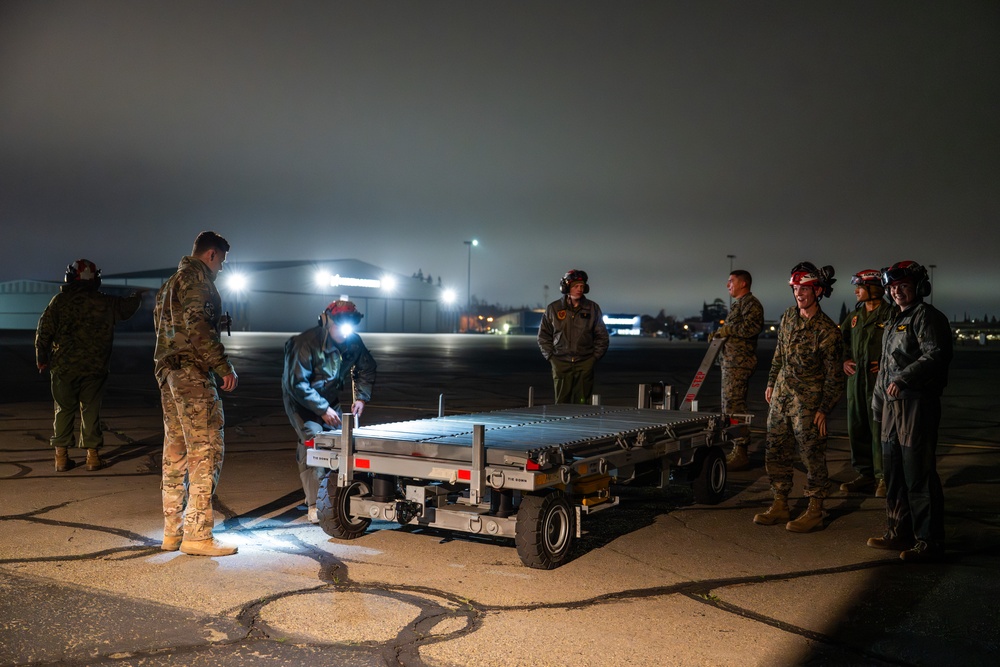 317th Airlift Wing strengthens joint readiness during Exercise Steel Knight 25