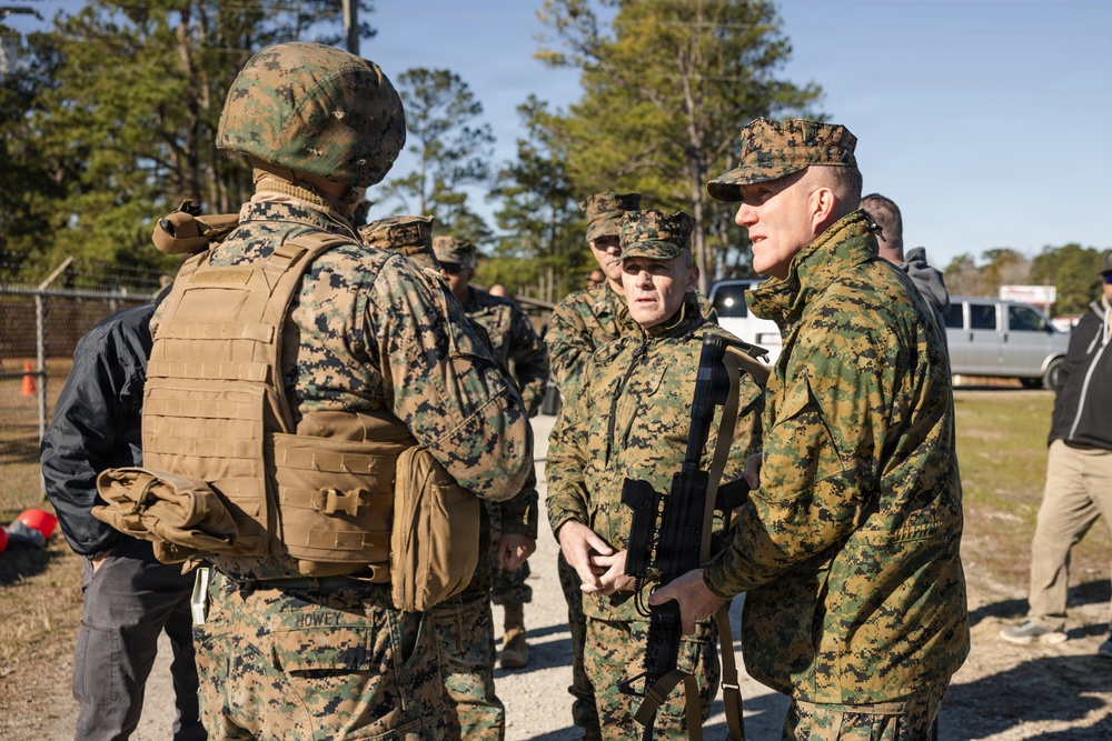 Commanding Progress: MCICOM Commander Maj Gen Woodworth Tours Camp Lejeune