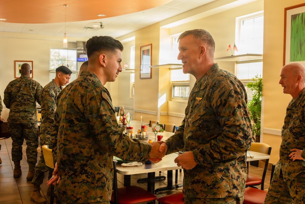 Commanding Progress: MCICOM Commander Maj Gen Woodworth Tours Camp Lejeune