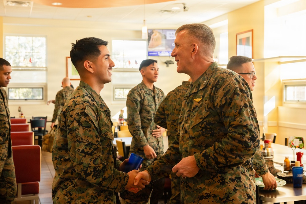 Commanding Progress: MCICOM Commander Maj Gen Woodworth Tours Camp Lejeune