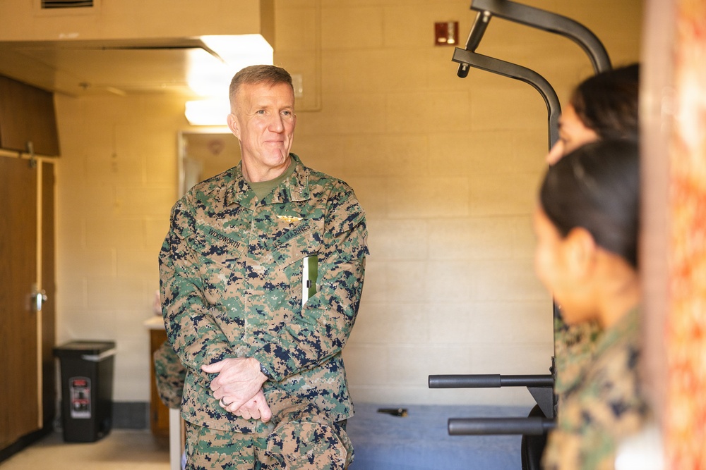 Commanding Progress: MCICOM Commander Maj Gen Woodworth Tours Camp Lejeune