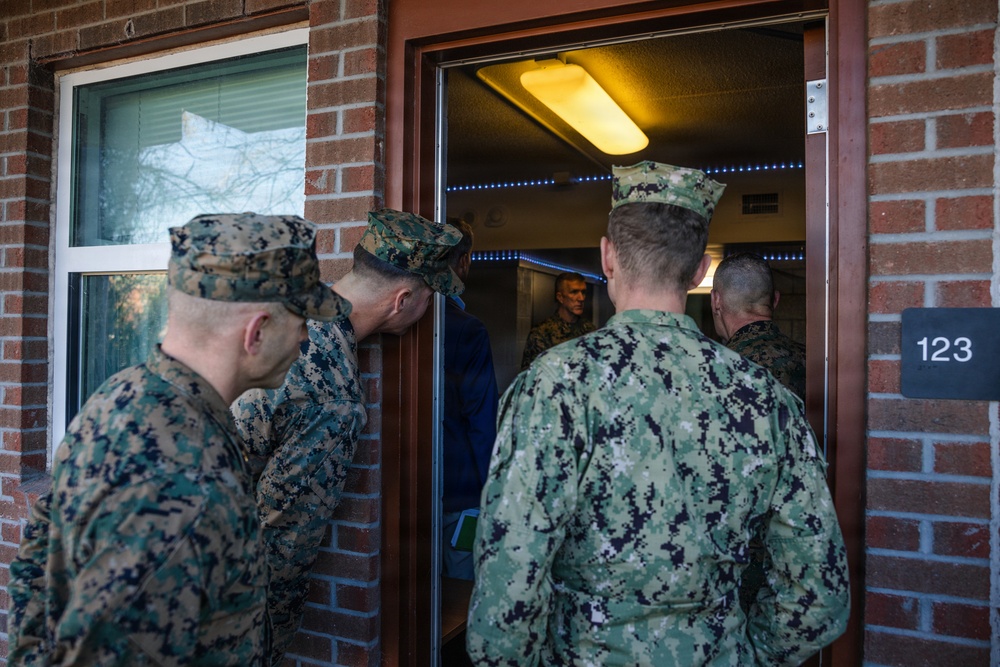 Commanding Progress: MCICOM Commander Maj Gen Woodworth Tours Camp Lejeune
