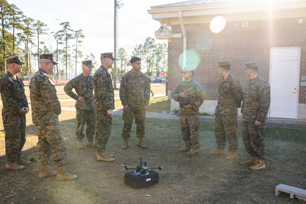 Commanding Progress: MCICOM Commander Maj Gen Woodworth Tours Camp Lejeune