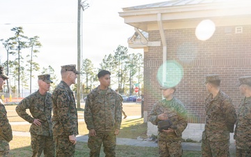 Commanding Progress: MCICOM Commander Maj Gen Woodworth Tours Camp Lejeune
