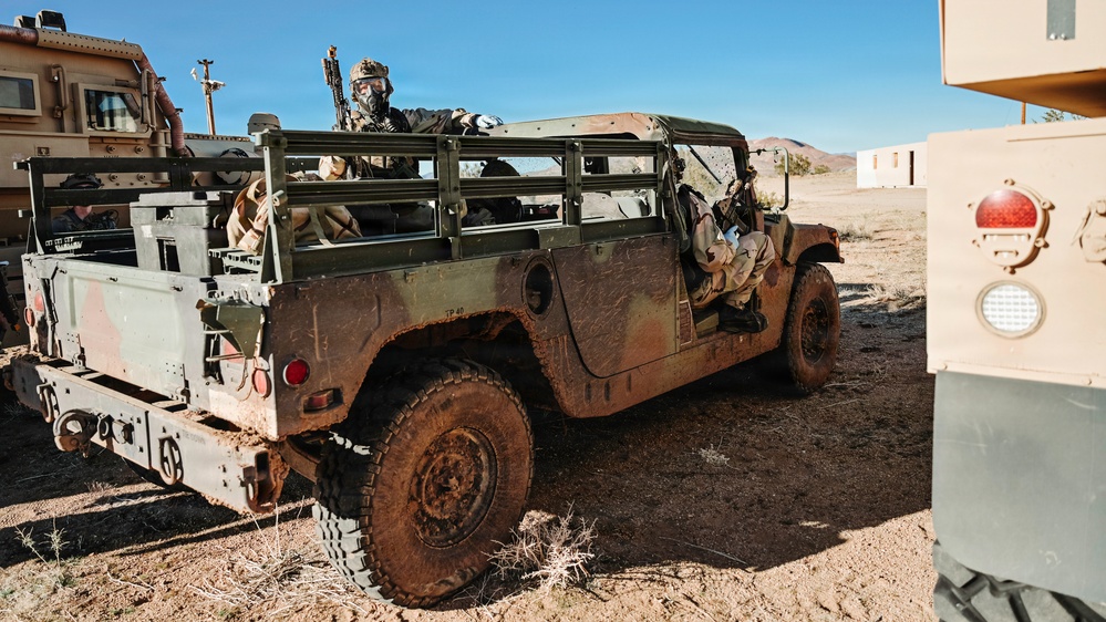 EOD Technicians Conduct a Chemical Drill